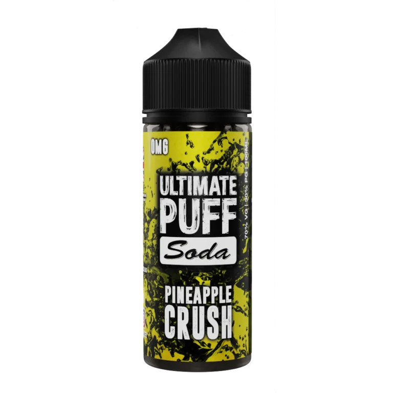 Pineapple Crush Soda 100ML Shortfill E-Liquid by Ultimate Puff