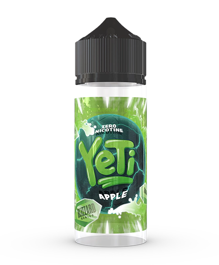 Apple Blizzard 100ML Shortfill E-Liquid by Yeti