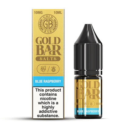 Blue Raspberry Nic Salt E-Liquid by Gold Bar