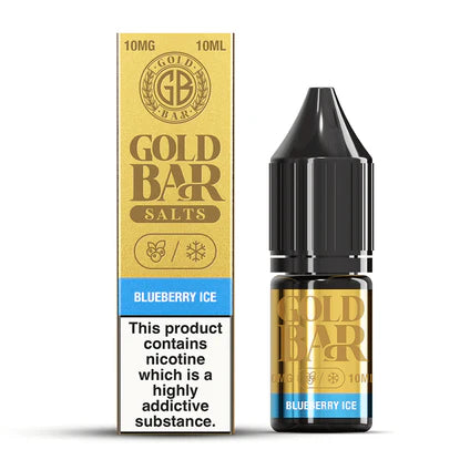 Blueberry Ice Nic Salt E-Liquid by Gold Bar