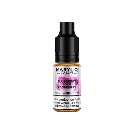 Blueberry Sour Raspberry Nic Salt E-Liquid by MaryLiq