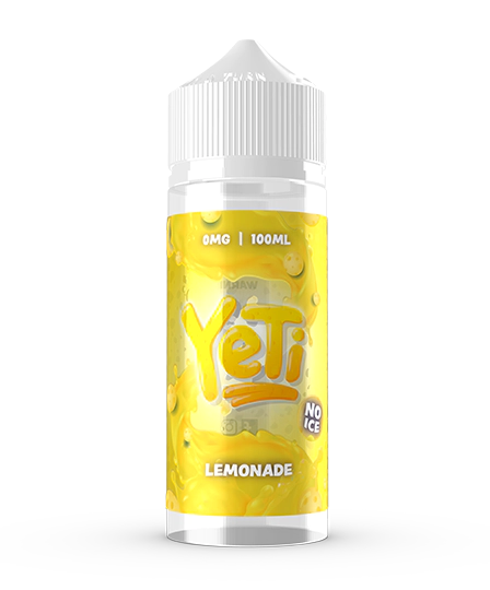 Lemonade Defrosted 100ML Shortfill E-Liquid by Yeti