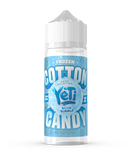 Blue Bubble Frozen Cotton Candy 100ML Shortfill E-Liquid by Yeti