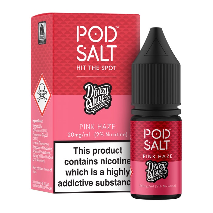 Pink Haze Nic Salt E-Liquid by Pod Salt Fusions