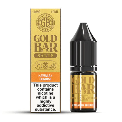 Hawaiian Sunrise Nic Salt E-Liquid by Gold Bar