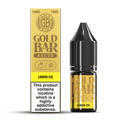 Lemon Ice Nic Salt E-Liquid by Gold Bar