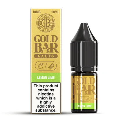 Lemon Lime Nic Salt E-Liquid by Gold Bar