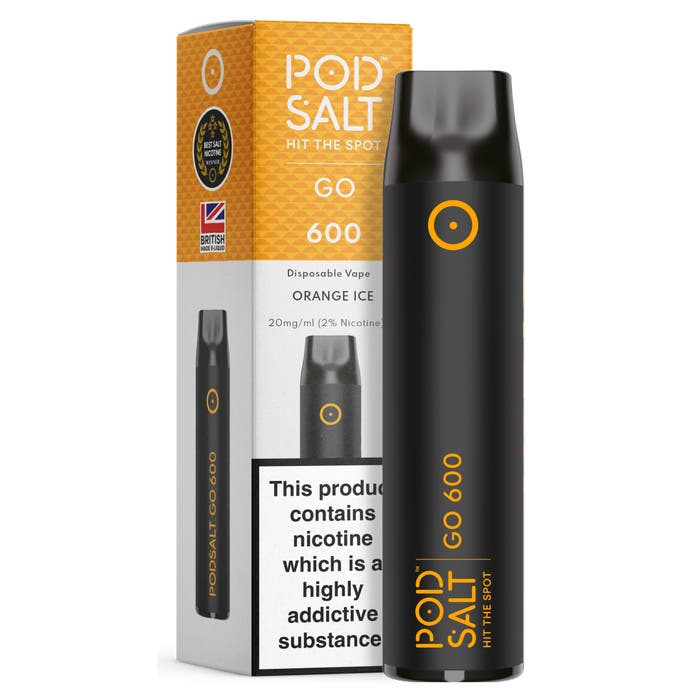 Pod Salt GO 600 - Orange Ice