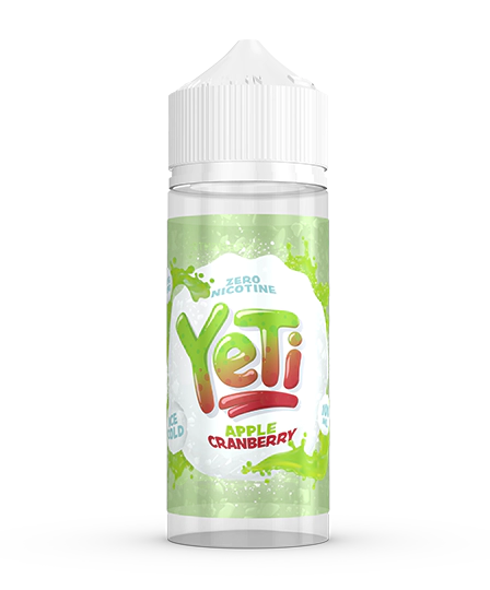 Apple Cranberry 100ML Shortfill E-Liquid by Yeti