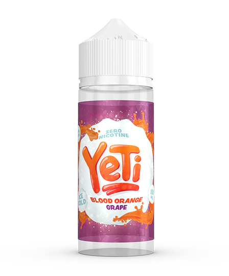 Blood Orange Grape 100ML Shortfill E-Liquid by Yeti