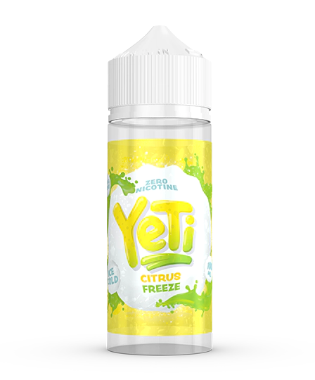 Citrus Freeze 100ML Shortfill E-Liquid by Yeti