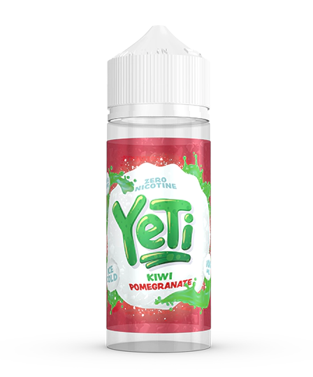 Kiwi Pomegranate 100ML Shortfill E-Liquid by Yeti