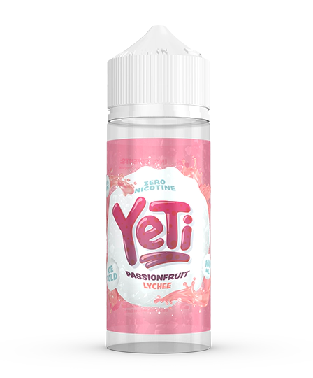 Passionfruit Lychee 100ML Shortfill E-Liquid by Yeti