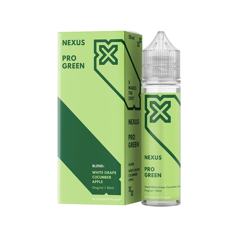 Pro Green 50ML Shortfill E-Liquid by Pod Salt Nexus