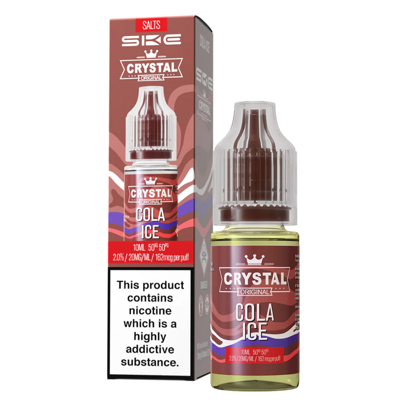 Cola Ice Nic Salt E-Liquid by SKE Crystal Liquid