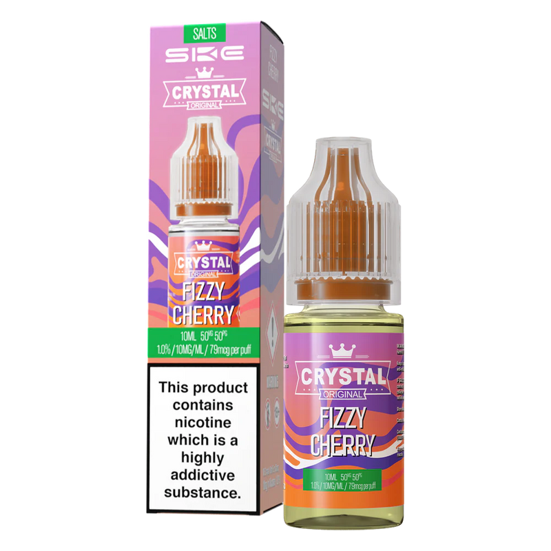 Fizzy Cherry Nic Salt E-Liquid by SKE Crystal Liquid