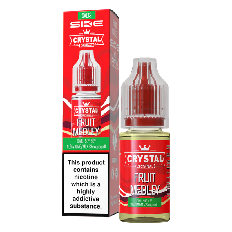 Fruit Medley Nic Salt E-Liquid by SKE Crystal Liquid