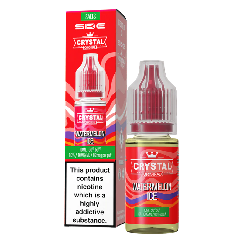 Watermelon Ice Nic Salt E-Liquid by SKE Crystal Liquid