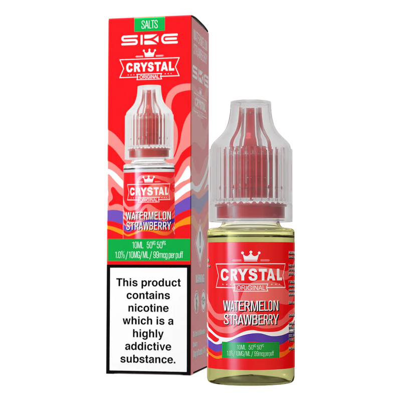 Watermelon Strawberry Nic Salt E-Liquid by SKE Crystal Liquid