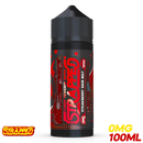 Strawberry Sour Belt 100ML Shortfill E-Liquid by Strapped Original