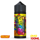 Super Rainbow Candy 100ML Shortfill E-Liquid by Strapped Original