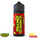 Cherry & Lemon 100ML Shortfill E-Liquid by Strapped Sourz