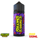 Grape & Lychee 100ML Shortfill E-Liquid by Strapped Sourz
