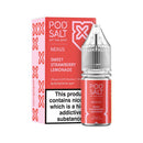 Sweet Strawberry Lemonade Nic Salt E-Liquid by Pod Salt Nexus