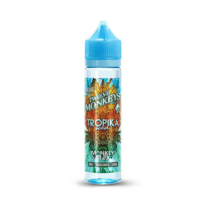 Tropika Iced 50ML Shortfill E-Liquid by Twelve Monkeys